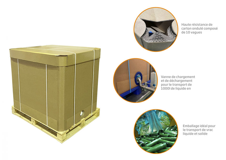 DS SMITH TECNICARTON EXHIBITS AT HISPACK WITH THE STRONGEST HEAVY DUTY CORRUGATED CONTAINER FOR BULK LIQUIDS AND SOLIDS